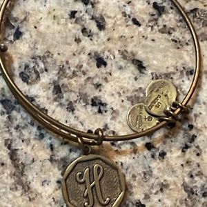“H” Alex and Ani bracelet never worn